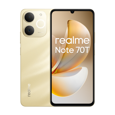 Realme Note 70T Dual Sim 4GB RAM 128GB - Gold