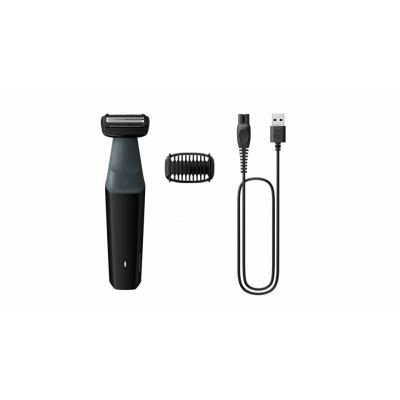 BODYGROOM Series 3000 BG3017/01 Recortador corporal e íntimo impermeable