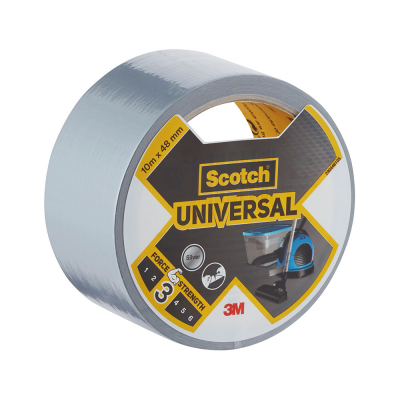 Cinta americana universal 3 10 m x 48 mm, gris