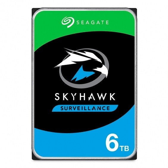 DISCO SEAGATE SKYHAWK 6TB SATA3 256MB