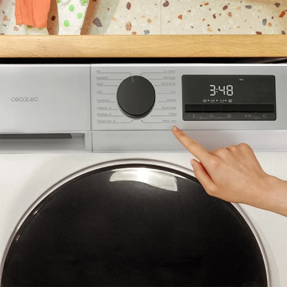 Lavadora Cecotec Bolero DressCode 8450 Inverter, 8 kg, 1400 rpm, clase A-20%, blanco - imagen 10