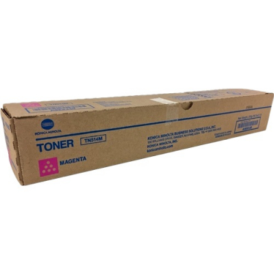 Konica Minolta TN514M Magenta Cartucho de Toner Original - A9E8350/TN514M