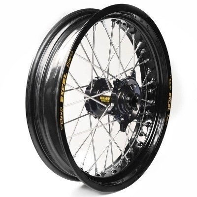 Rueda completa Haan Wheels aro negro 16-3,50 buje negro 1 35250/3/3 1 35250/3/3