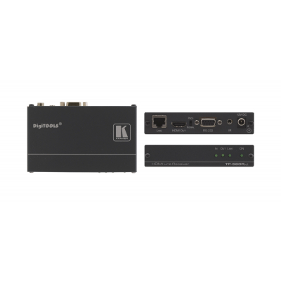 TP-580RXR extensor audio/video Receptor AV Negro