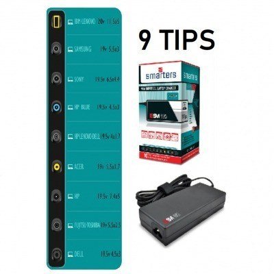 CARGADOR UNIVERSAL PORTATIL SM90 - 90W