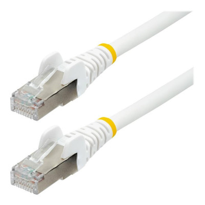 Cable de red startech latiguillo rj45 lszh s - ftp cat6a 3m blanco