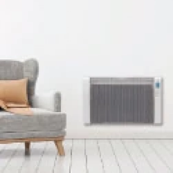 Radiador de mica S&P Radiant-1505, 2 potencias, IP-21, blanco - imagen 3