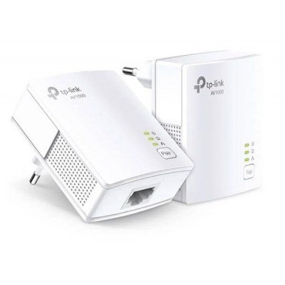 Adaptador Powerline TPLink TL-PA7017Kit 1000Mbps/ Alcance 300m/ Pack de 2