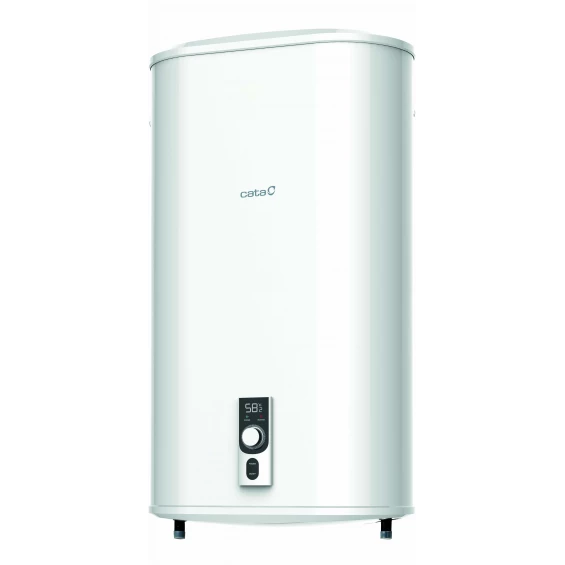 Termo eléctrico Cata CTRS-100 E-SMART REV SLIM, 93 litros, 2.000 W, multiposición, clase B, blanco