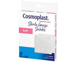 COSMOPLAST gasas esterilizada 7,5 x 7,5 cm