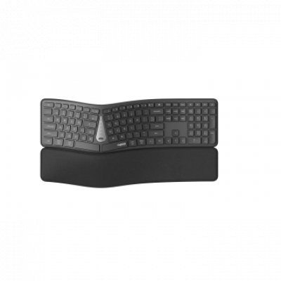 TECLADO Y MOUSE RAPOO WIRELESS Y BLUETOOTH 8810ME 2,4GHz BT 4.0 BT 5.0 1600DPI ERGONOMICO COLOR