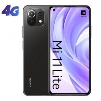 Smartphone Xiaomi Mi 11 Lite 6GB/ 128GB/ 6.55/ Negro Boba
