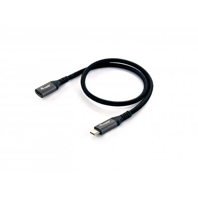 Cable alargo usb tipo c equip 4k macho - hembra 0.5m