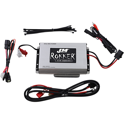 Kit amplificador 2 canales 400 W ROKKER® XXR J + M JAMP-400HR15
