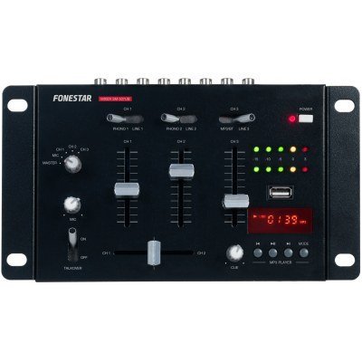 Mezclador 3IN BT/USB/MP3 FONESTAR
