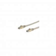 StarTech.com Cable de 5m de Red Ethernet CAT6a Gris RJ45 STP