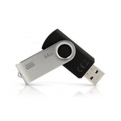 USB 3.0 GOODRAM 64GB UTS3 NEGRO
