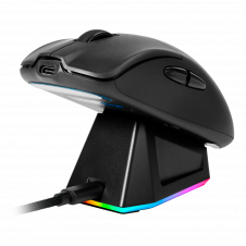 MOUSE GAMER INALÁMBRICO GAME FACTOR SENSOR PIXART RGB 26,000 DPI