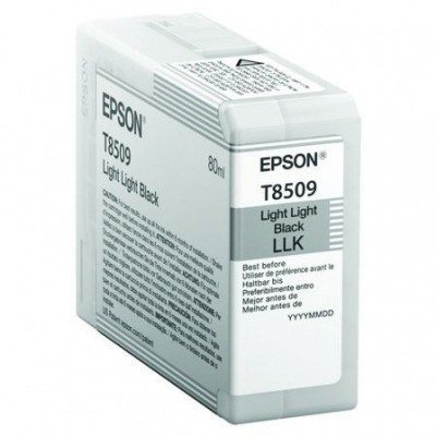 CARTUCHO TINTA LIGHT LIGHT BLACK EPSON T850900 - 80ML - COMPATIBLE SEGÚN ESPECIFICACIONES