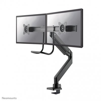 NM-D775DXBLACK Brazo de monitor 10-32 - resorte de gas - Topfix - Tope-a-180°