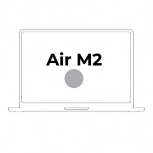 Apple Macbook Air 13,6"/ M2 8-Core CPU/ 8Gb/ 256Gb SSD/  8-Core GPU/ Plata