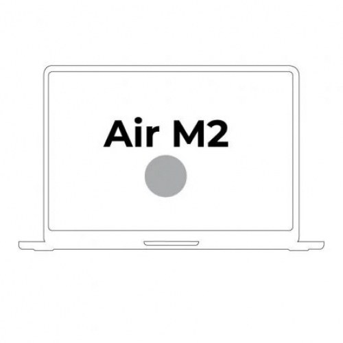 Apple Macbook Air 13,6/ M2 8-Core CPU/ 8Gb/ 256Gb SSD/ 8-Core GPU/ Plata