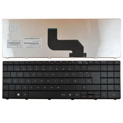 Teclado compatible para portátil PACKARD BELL lj61 / lj63 / lj65 / lj67 / lj71 / tj66 / tj71 negro