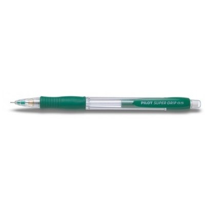 Pilot Portaminas SuperGrip H-185 - Trazo 0.5mm - Mina HB - Cuerpo Verde