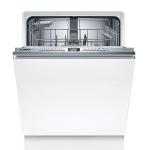 Lavavajillas integrable Bosch SMV4HAX19E, 60 cm, 13 servicios, clase D, 84 kWh año, 42dB, Aquastop, blanco