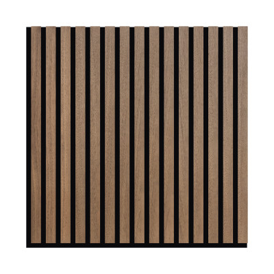 Phoenix artpanel panel acustico decorativo de madera 60 x 60 8 piezas walnut