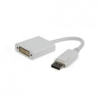 Cable adaptador gembrid displayport macho a dvi hembra 0.1m