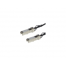 StarTech.com Cable de 3m SFP+ Direct-Attach Twinax MSA - 10 GbE Macho a Macho - Negro