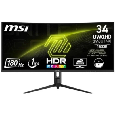 MSI MONITOR MAG 342CQR E2. 34 VA CURVO 1500R. 3440X1440 (UW