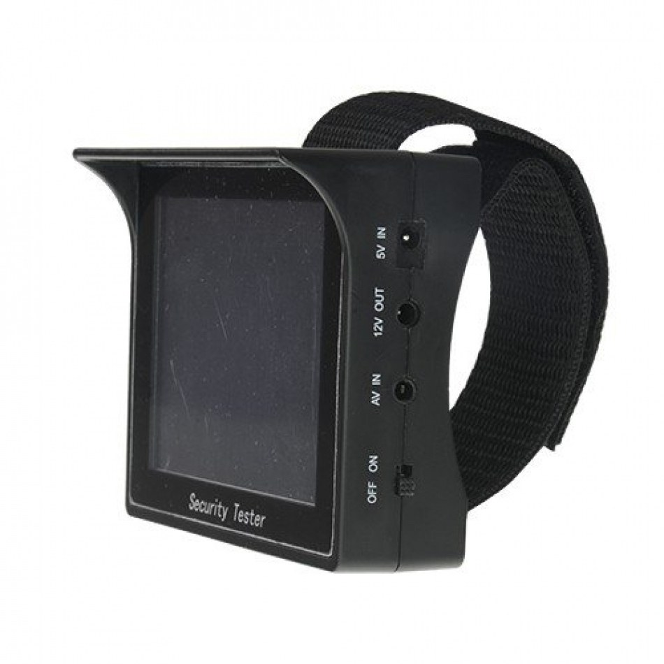 Comprobador CCTV con pantalla 3,5in