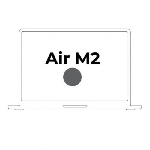 Apple Macbook Air 15 / M2 8-Core CPU/ 8Gb/ 256Gb SSD/ 10-Core GPU/ Gris Espacial