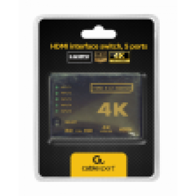 SWITCH HDMI GEMBIRD 5 PUERTOS