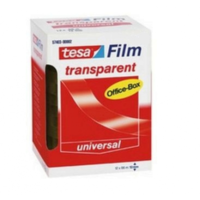 57406 cinta adhesiva 66 m Polipropileno (PP) Transparente 8 pieza(s)