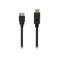 Cable Aisens Dp/m A Hdmi A/m 1.5m Negro