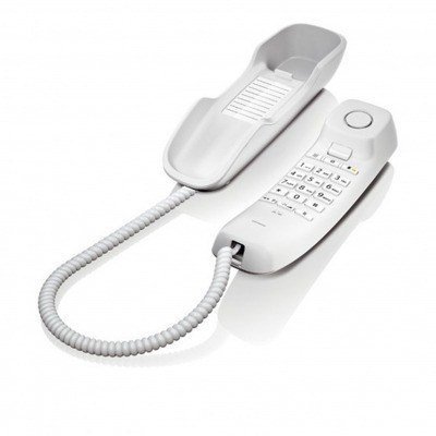 Telefono fijo gigaset da210 blanco 3 tonos
