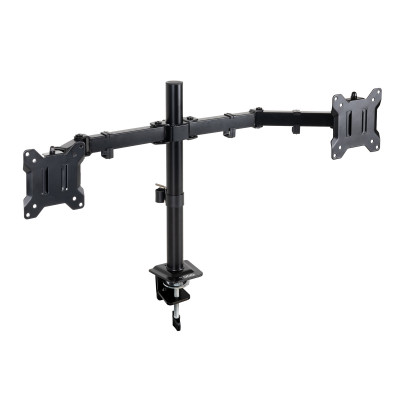 TOOQ SOPORTE MESA GIRA INCLI 2 BRAZOS 17-27 NEGRO