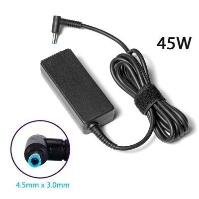 Cargador compatible para portátil HP 45W 19.5V 2.31A 4.5 mm x 3.0 mm pin central / M-104