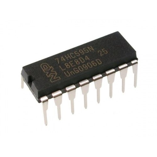 SN74HC595N Circuito Integrado Digital 16pin DIP16