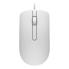 Mouse raton dell ms116 optico 2 botones 1000ppp usb blanco