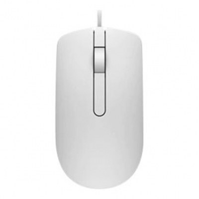 Mouse raton dell ms116 optico 2 botones 1000ppp usb blanco