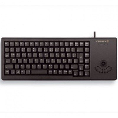 Teclado cherry g84 - 5400 usb track ball negro portugues