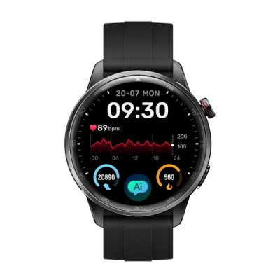 realme Watch S2 3,63 cm (1.43) AMOLED Digital 466 x 466 Pixeles Pantalla táctil Negro