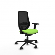 Piqueras y Crespo Mardos traslack bali pistacho brazos 2D base nailon ruedas 65mm nailon