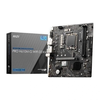 Msi Placa Base Pro H610M-G WiFi DDR4 mATX LGA1700