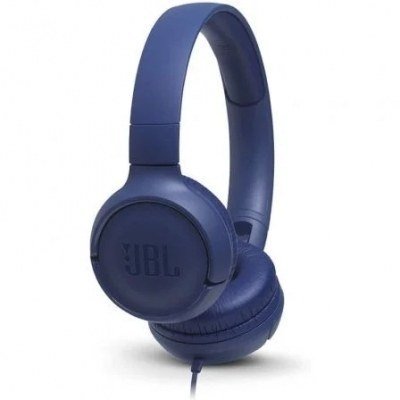 Auriculares JBL Tune 500/ con Micrófono/ Jack 3.5/ Azules