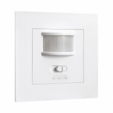 Sensor Encastrar Movim. E Infrarr. Move Vi Blanco Alcance 9m 160º IP20 8,2x8,2x5 Cm Corte 7x7 Cm Regulable Tiempo e intensidad